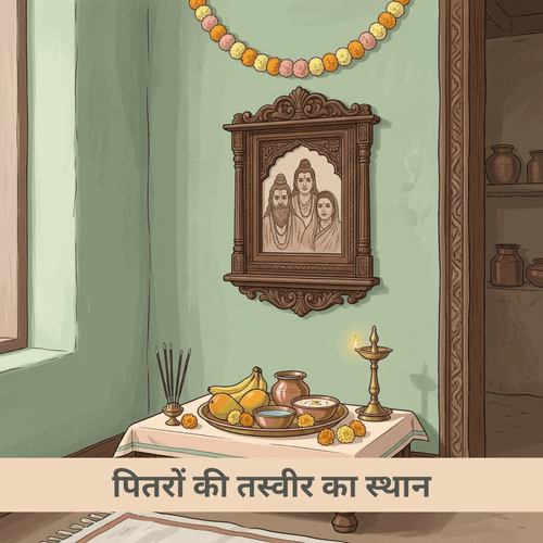 पितरों की तस्वीर का स्थान