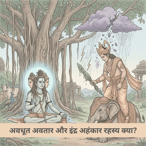 अवधूत अवतार और इंद्र अहंकार रहस्य क्या?