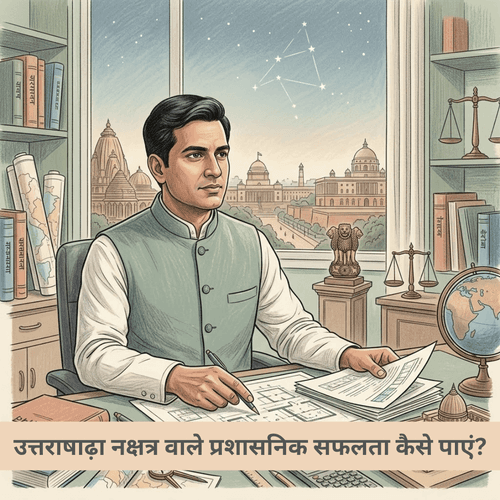 उत्तराषाढ़ा नक्षत्र वाले प्रशासनिक सफलता कैसे पाएं?