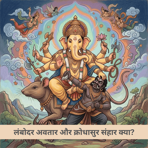 लंबोदर अवतार और क्रोधासुर संहार क्या?
