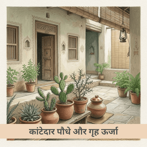 कांटेदार पौधे और गृह ऊर्जा
