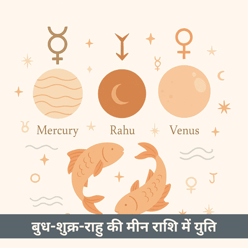 क्या बुध शुक्र और राहु की मीन राशि में युति आपको ज्ञान या वित्तीय अस्थिरता देगी?