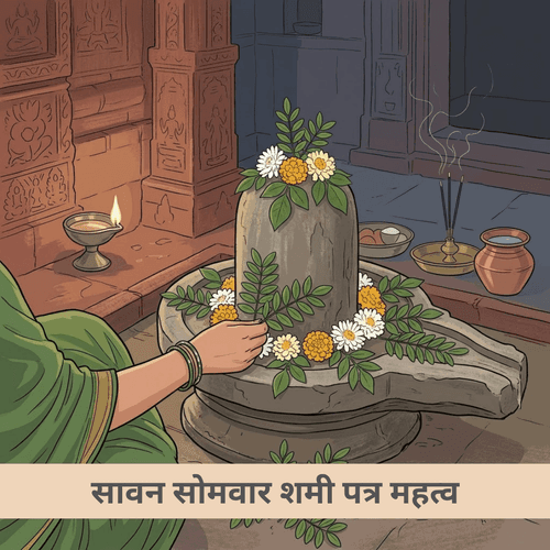 सावन सोमवार शमी पत्र महत्व