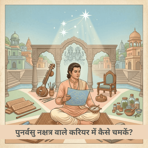 पुनर्वसु नक्षत्र वाले करियर में कैसे चमकें?