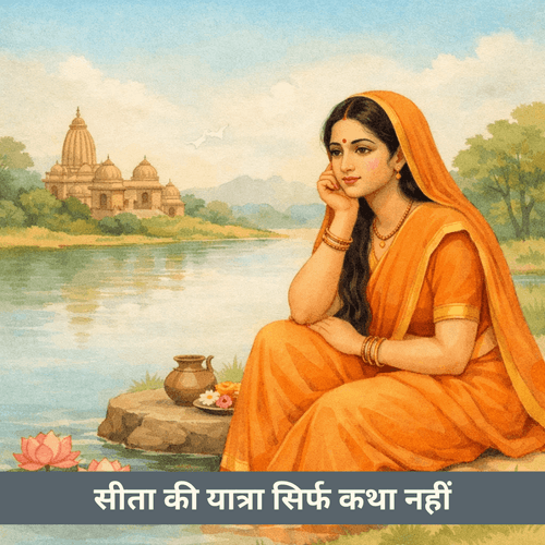 सीता की यात्रा सिर्फ कथा नहीं आज की असंख्य स्त्रियों की सच्चाई