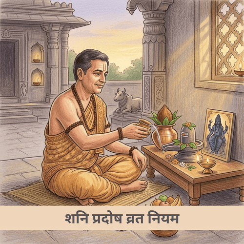 शनि प्रदोष व्रत नियम
