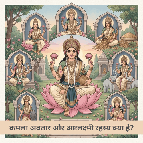 कमला अवतार और अष्टलक्ष्मी रहस्य क्या है?