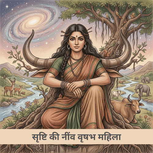 सृष्टि की नींव वृषभ महिला