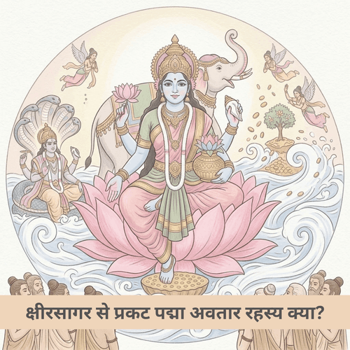 क्षीरसागर से प्रकट पद्मा अवतार रहस्य क्या?