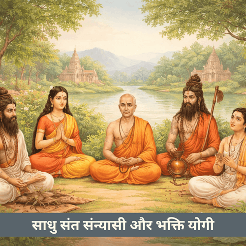ऋषि साधु संत मुनि संन्यासी और भक्ति योगी
