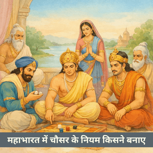 महाभारत में चौसर के नियम किसने बनाए