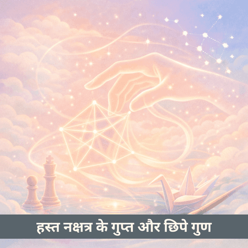 हस्त नक्षत्र: छिपा प्रभाव और बुद्धिमान कर्म शक्ति