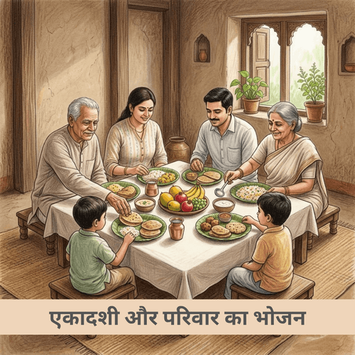 एकादशी और परिवार का भोजन