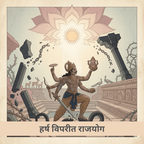 हर्ष विपरीत राजयोग: संकटों पर परम विजय