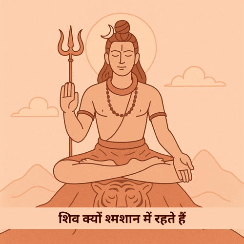 शिव क्यों श्मशान में रहते हैं: मृत्यु, वैराग्य और सत्य का संदेश