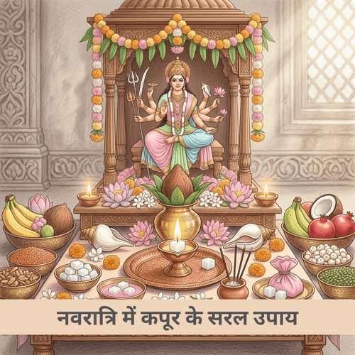 नवरात्रि में कपूर के शुभ उपाय