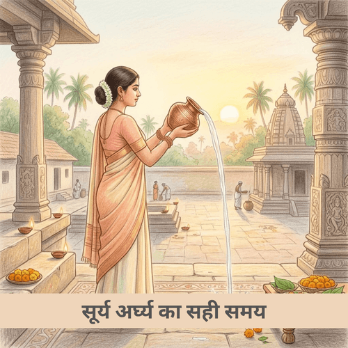 सूर्य अर्घ्य का सही समय
