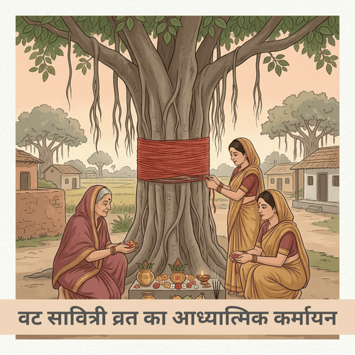 वट सावित्री व्रत का आध्यात्मिक कर्मायन