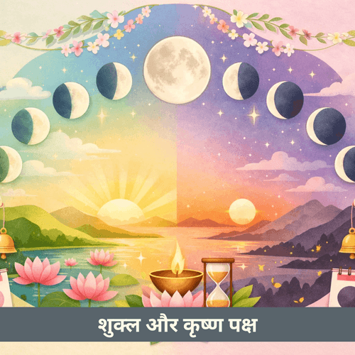 हिन्दू पंचांग: शुक्ल पक्ष और कृष्ण पक्ष का अर्थ और गणना