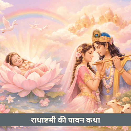 राधाष्टमी कथा और श्री राधा का दिव्य अवतार