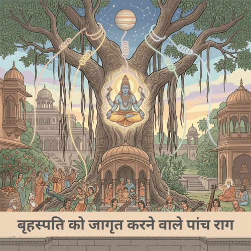 बृहस्पति को जागृत करने वाले पांच राग