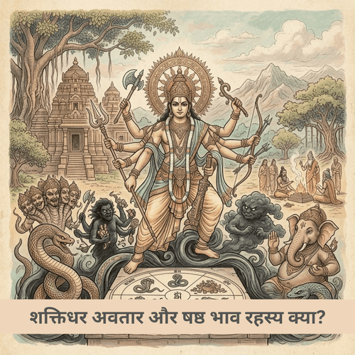 शक्तिधर अवतार और षष्ठ भाव रहस्य क्या?