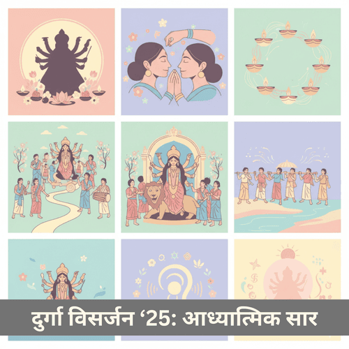 दुर्गा विसर्जन 2025: विदाई और आत्मपरिवर्तन का पर्व