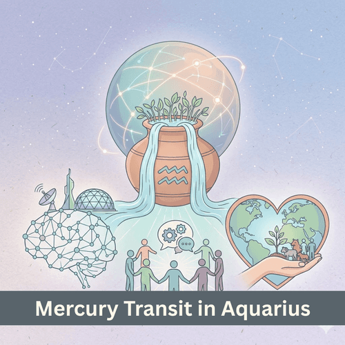 Mercury Transit in Aquarius: Modern Thinking and Social Networking