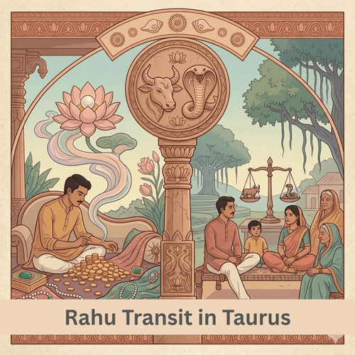 Rahu Transit in Taurus: Wealth Desire and Family Balance