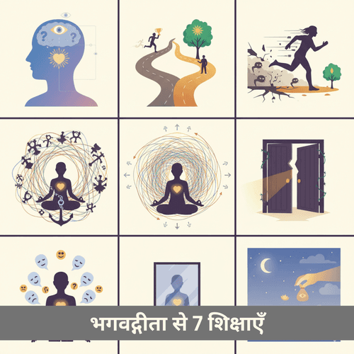 भगवद गीता से आत्मसंदेह दूर करें: 7 जीवन शिक्षाएँ