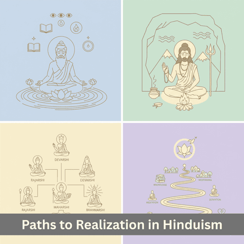 Distinct Spiritual Paths in Hinduism: Rishi, Sadhu, Saint, Muni, Sannyasi and Bhakti Yogi