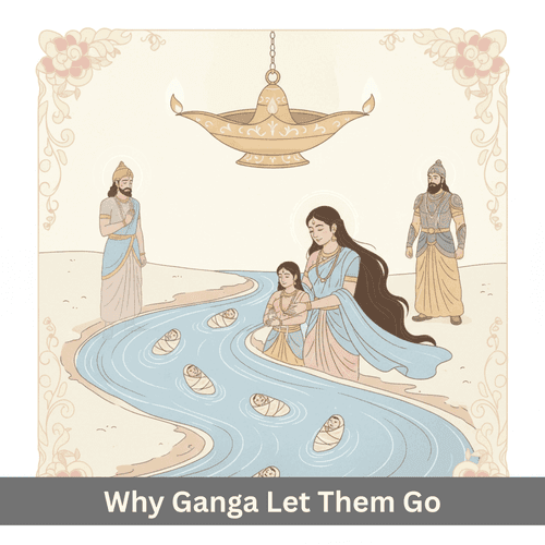 Why Ganga Let Them Go: Life's Lesson
