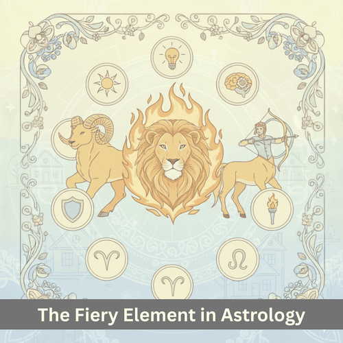 The Fiery Element in Astrology: Aries, Leo and Sagittarius