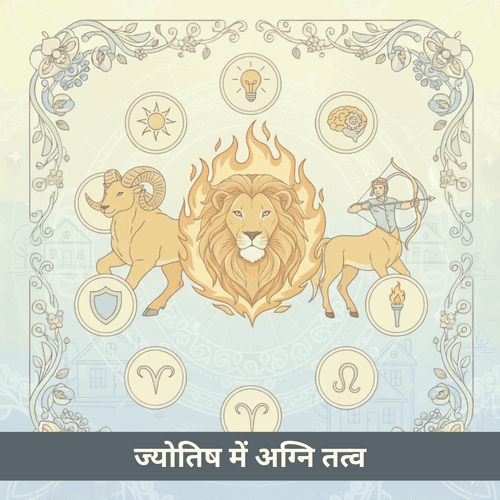 ज्योतिष में अग्नि तत्व: मेष, सिंह और धनु राशियाँ