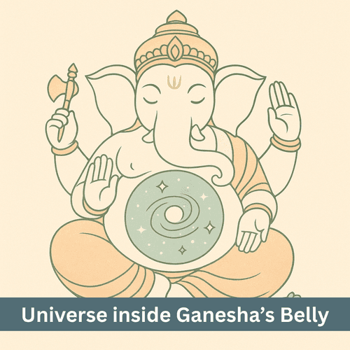 Why Does Ganesha’s Belly Hold the Whole Universe? The Secret of Mahodara