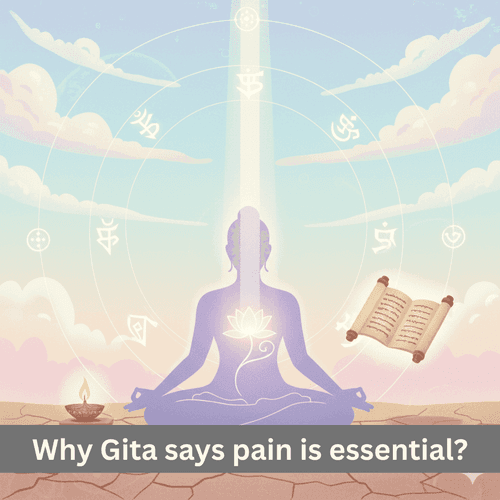 Why Does the Gita Say Pain Is the Most Rapid and Essential Pathway to Life’s True Purpose?