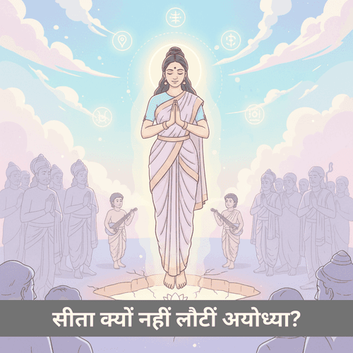 सीता ने आखिरकार अयोध्या लौटने से क्यों इंकार किया?