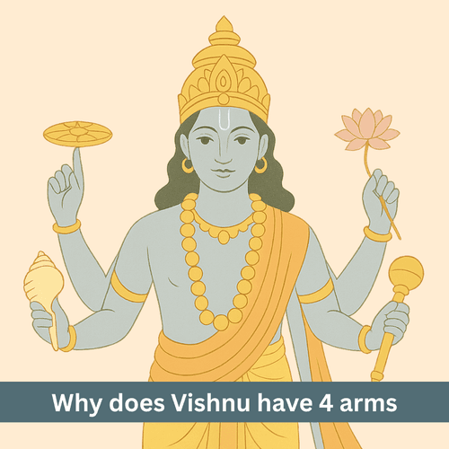 What Is the Deeper Meaning of Lord Vishnu’s Four Arms?