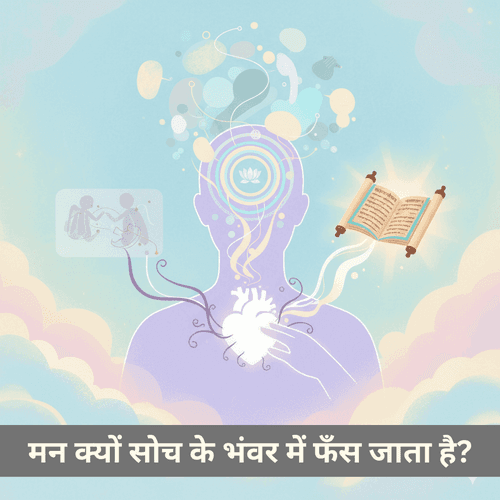 मन क्यों बार-बार सोच के भंवर में फँस जाता है? गीता, वेद, रामायण, महाभारत की कथाओं से हृदय और क्षमा का अद्भुत सम्बन्ध