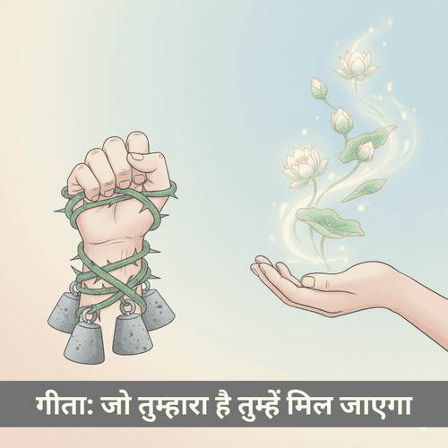 अगर वह तुम्हारे लिए बना है, तो खोने का डर क्यों? गीता, वेद, रामायण, महाभारत की दृष्टि